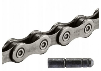 Велосипедная цепь для электровелосипеда Shimano CN-E6090, 10 скоростей, 126 звеньев, производство Япония. Велосипедная цепь для электровелосипеда Shimano CN-E6090, 10 скоростей, 126 звеньев, производство Япония.