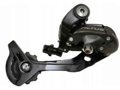Задний переключатель Shimano Altus RD-M370 SGS – с длинной лапкой, 9 скоростей.