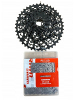 Комплект 11-скоростная кассета SRAM PowerPack XG-1150 10-42T и 114-звенная цепь PC-1110