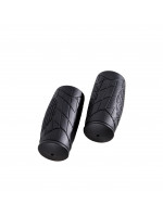 Ручки руля (грипсы) VELO VLG-1679-8 80мм, черные, OEM