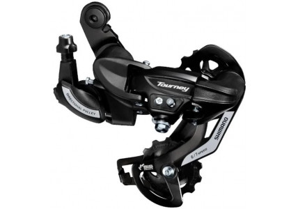 Переключатель передач задний Shimano Tourney 6/7 шв RD-TY500, черный