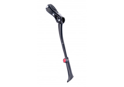 Подставка АЛ 26"-29" черная задняя Н-К-1 (кнопка регулировки, крепление на одну трубу)