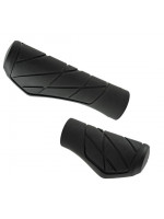 Грипсы (ручки руля) для велосипедов с планетарными втулками,короткая длинная 133 мм/95 мм, черные