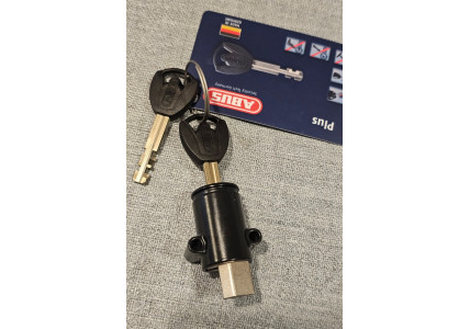 ЗАМОК Abus 16.006 для АККУМУЛЯТОРА BOSCH PowerTube IT2.1 (размещен в т.н. трубчатой ​​раме)