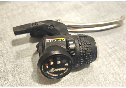 Монетка шифтер Shimano Nexus SB-4S30 для переключения передач с тормозной ручкой, правая