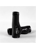 Грипсы EsLNF SF-22 кожаные анатомические, Lock, 130 мм. черные