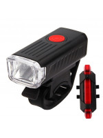 Комплект светодиодных фонарей Baisk LY-21 USB черный