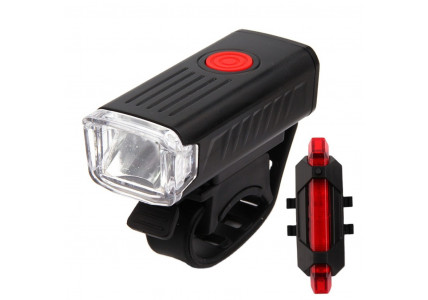 Комплект светодиодных фонарей Baisk LY-21 USB черный