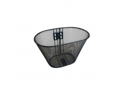 Корзина стальная Kands, 33.5X18X24, крепеж на вынос руля, черный