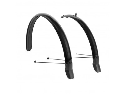 Крылья Eurofender Lampo 28"/58 мм черный-матовый Крылья Eurofender Lampo 28"/58 мм черный-матовый