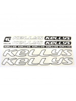 Наклейка Kellys на раму велосипеде.