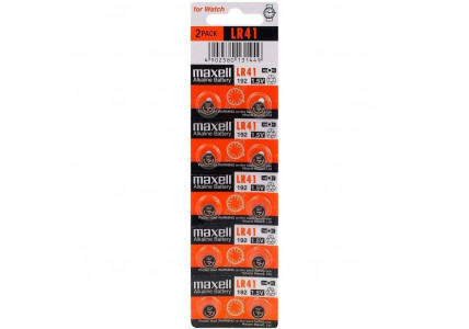 Батарейка Maxell LR41 1шт Батарейка Maxell LR41 1шт