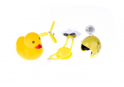 Сигнал ONRIDE Duck (тигр), с подсветкой, Ø руля 22-32мм