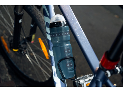 Фляга ONRIDE Own 800 мл, с колпачком, прозрачная черная