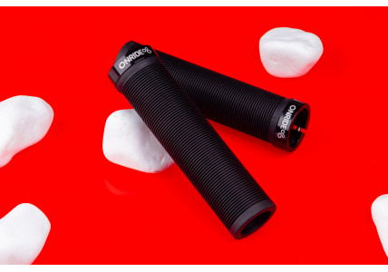 Грипсы ONRIDE Buffer, один замок, 130 мм, черный