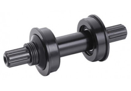 Каретка BMX Kenli KL-06F під American/Mid, з валом 19 мм * 8Т, пром, чорний