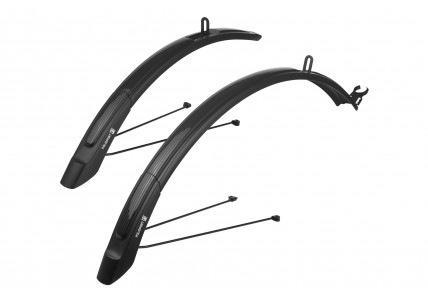 Комплект крыльев POLISPORT Expander City 26"/28" (размер: переднее: 620-725х46; заднее: 860-970х46 мм) MT