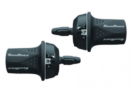 Грипшифты SunRace, левый/правый, TSM21 на 6/3 скоростей