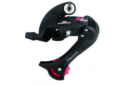 Задний переключатель SunRace RDM37 LD, 7 скоростей, max.: 30T, длинная кавычка Задний переключатель SunRace RDM37 LD, 7 скоростей, max.: 30T, длинная кавычка