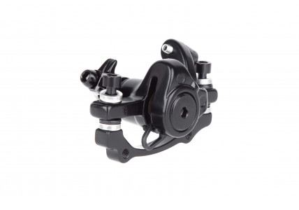 Велосипедный тормозной супорт дисковый механический ONRIDE Kit-5, цельный корпус, адаптер задн. 160 мм