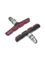 Тормозные колодки Alligator VB-620 70 мм для V-Brake черно-красные.