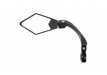 Зеркало ONRIDE Arrow из нержавеющей стали на руль левый 9х6,5 см