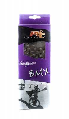 Цепь Maya P-410, 112 звеньев, усиленная для BMX и обычных 1шв трансмиссий.