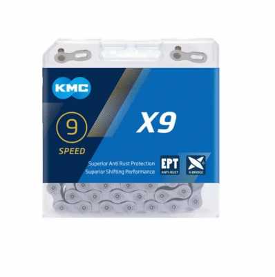 ЦЕПЬ KMC X9-EPT 1 / 2х11 / 128Х116L, 9ШВ