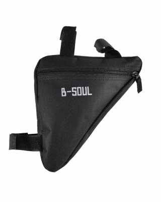 Сумка под раму угловая B-Soul черный