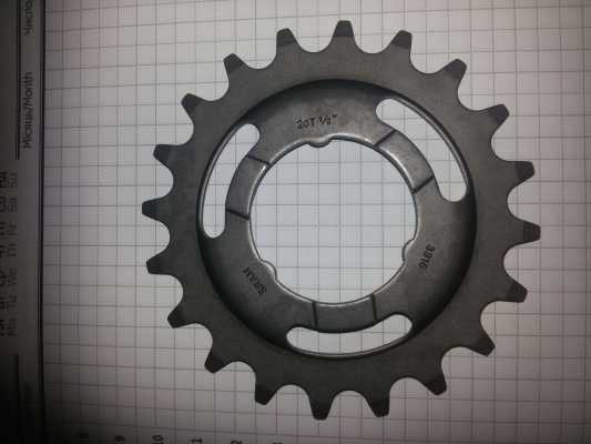 Звезда SRAM 20 зуб для планетарной втулки 