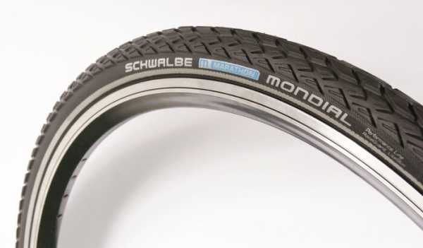 ПОКРЫШКА 28" X 1.40" 700X35C (37-622) SCHWALBE MARATHON MONDIAL RACEGUARD RT HS 428 EC ЧЕРНАЯ