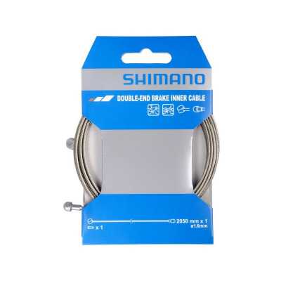 Трос тормозной Shimano универсален. МТВ/шоссе 2050Х1.6мм, нержав.