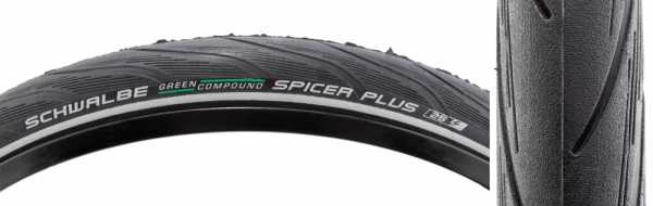 Покрышка SCHWALBE SPICER plus Green COMPOUND 28"