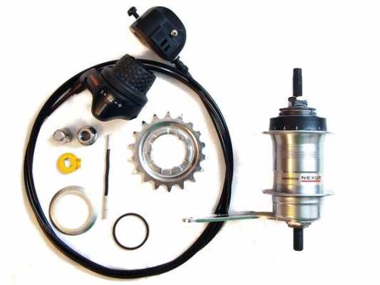 Планетарная втулка Shimano Nexus Inter-3 SG-3C41  36H Комплект 