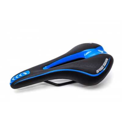 Сідло MTB Sport YF-1018 чорний/синій