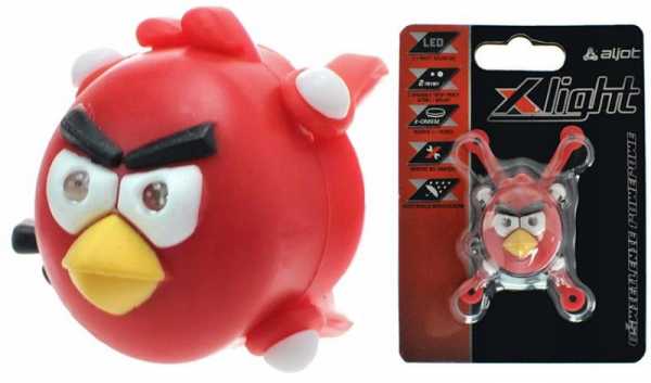 Передня фара X-Light Angry Bird 2 Led червоний