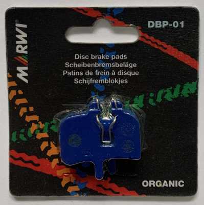 Гальмівні колодки Union DBP-01 Organic