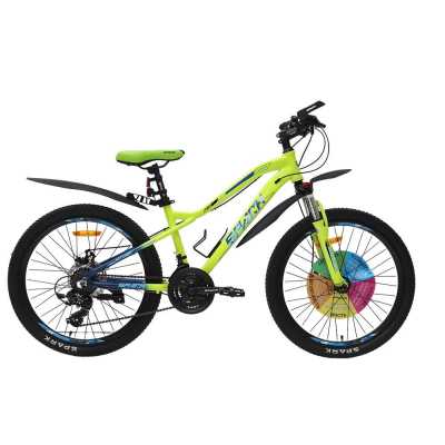 Велосипед SPARK HUNTER 24” Неоновий Жовто-Зелений