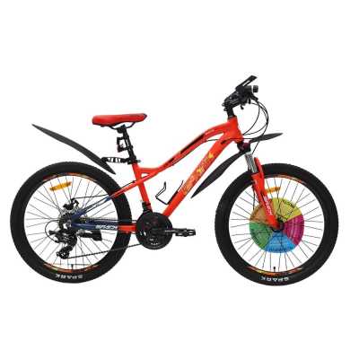 Велосипед SPARK HUNTER 24" неоновий червоний