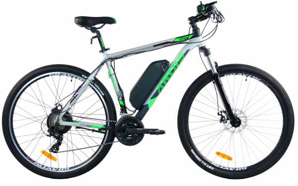 Электровелосипед  ARDIS 29 MTB AL "GTA" E-BIKE 500W 48V/14.5Ah Серо-зеленый