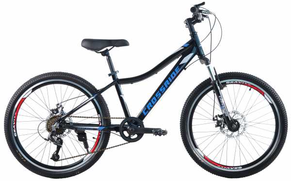  Подростковый велосипед CROSSRIDE 24 MTB AL "CROSS"