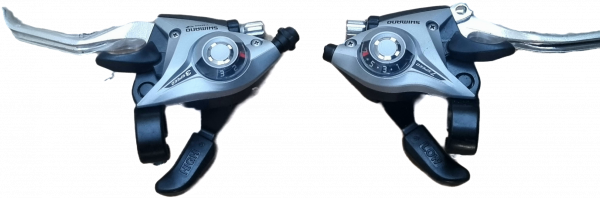 Моноблоки Shimano ST-EF51 3*7 Malaysia оригинал серые