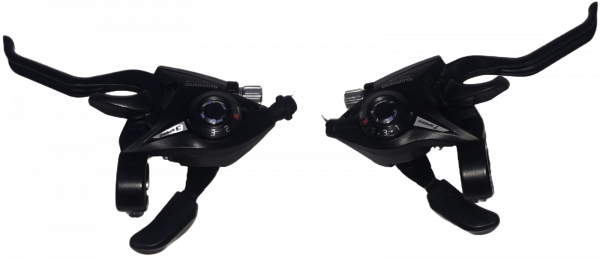 Моноблоки Shimano ST-EF51 3*7 Malaysia оригинал чорные