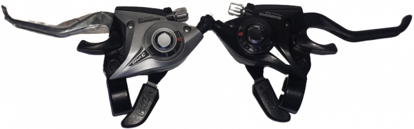 Моноблоки Shimano ST-EF51 3*7 Malaysia оригинал серая и чорная