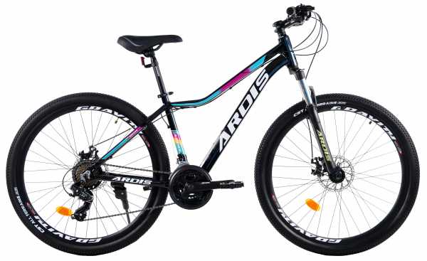 Велосипед ARDIS 27.5 МТВ AL "BREEZE" черный (рама17")