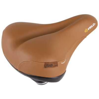 СЕДЛО  VELO TOUR ELA X VELO, КОРИЧНЕВЫЙ  262 x 220мм
