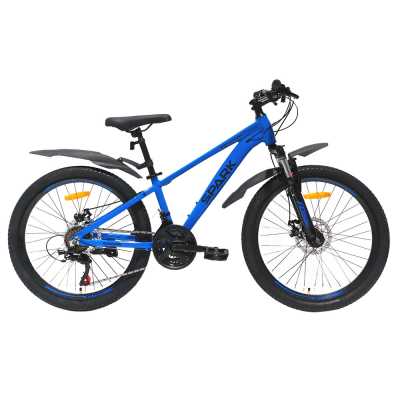 Велосипед SPARK PLEASURE (колеса - 24", алюминиевая рама - 12")синий