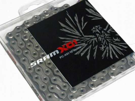Цепь SRAM PC X01 EAGLE 12-скоростная, 126 звеньев, серебристая