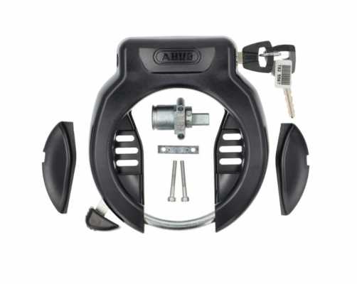 Замок для блокировки заднего колеса ABUS 4750X + замок для батареи Bosch Smart 