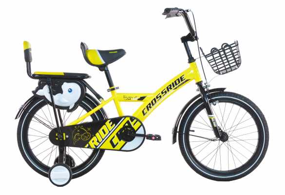 Велосипед детский CROSSRIDE 18 BMX ST "DOLPHIN" желтый